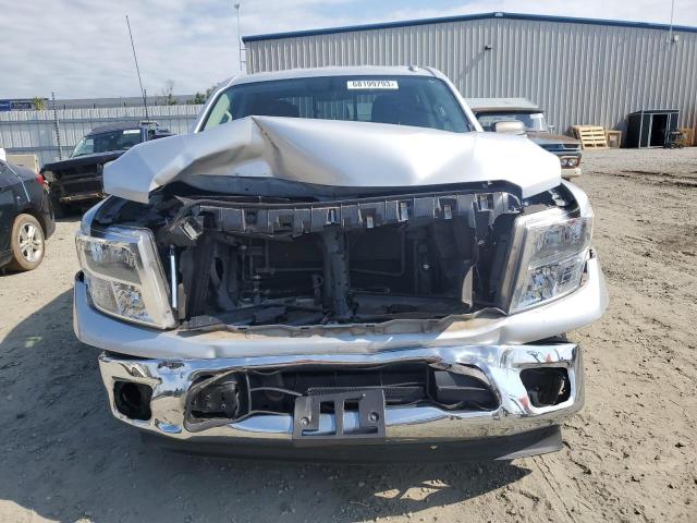 1N6AA1EK6JN539659 - 2018 NISSAN TITAN S SILVER photo 5