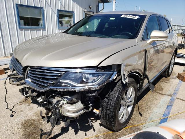 2LMPJ8JR1HBL38766 - 2017 LINCOLN MKX PREMIERE BEIGE photo 1