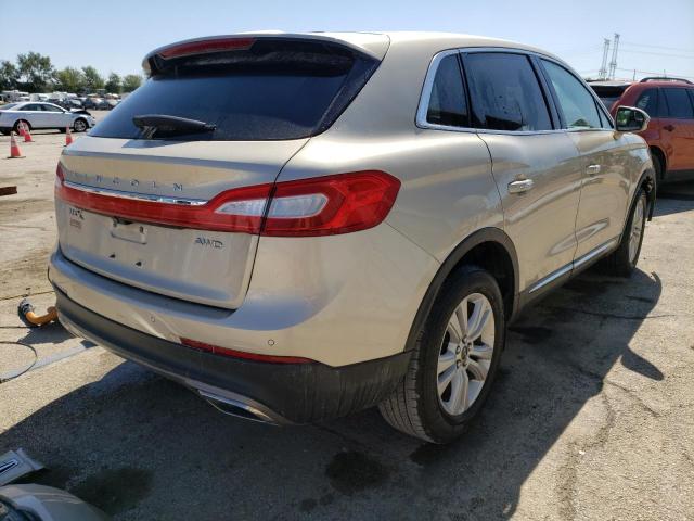 2LMPJ8JR1HBL38766 - 2017 LINCOLN MKX PREMIERE BEIGE photo 3