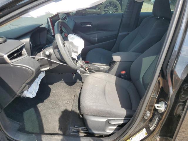5YFEPMAE0MP209382 - 2021 TOYOTA COROLLA LE BLACK photo 7