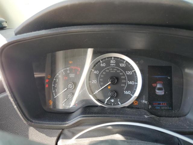 5YFEPMAE0MP209382 - 2021 TOYOTA COROLLA LE BLACK photo 9