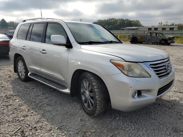 JTJHY00W684017483 - 2008 LEXUS LX 570 SILVER photo 4