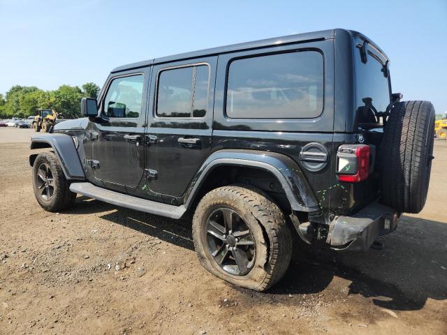 1C4HJXEN6LW293322 - 2020 JEEP WRANGLER UNLIMITED SAHARA BLACK photo 2