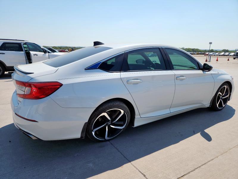 1HGCV1F32NA116678 - 2022 HONDA ACCORD SPORT 白色 照片 3