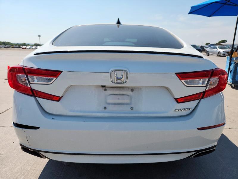 1HGCV1F32NA116678 - 2022 HONDA ACCORD SPORT 白色 照片 6