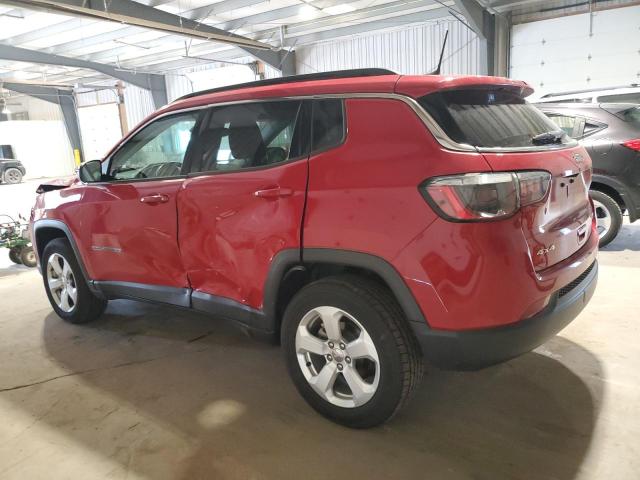 3C4NJDBB1MT503392 - 2021 JEEP COMPASS LATITUDE RED photo 2