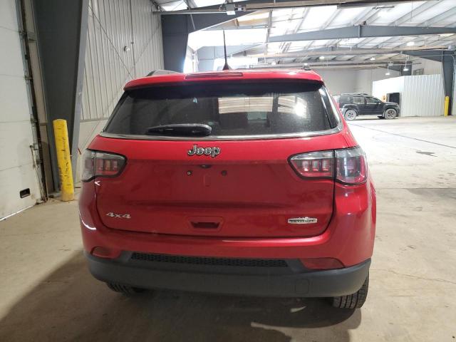 3C4NJDBB1MT503392 - 2021 JEEP COMPASS LATITUDE RED photo 6