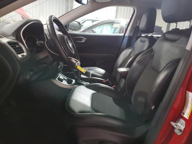 3C4NJDBB1MT503392 - 2021 JEEP COMPASS LATITUDE RED photo 7