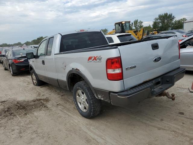 1FTPX14565FA51349 - 2005 FORD F150 SILVER photo 2