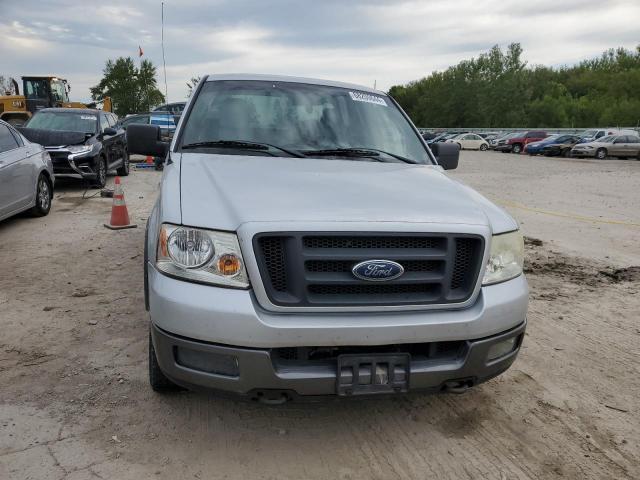 1FTPX14565FA51349 - 2005 FORD F150 SILVER photo 5