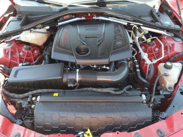 ZARFAEBN6H7546999 - 2017 ALFA ROMEO GIULIA 红色 照片 11