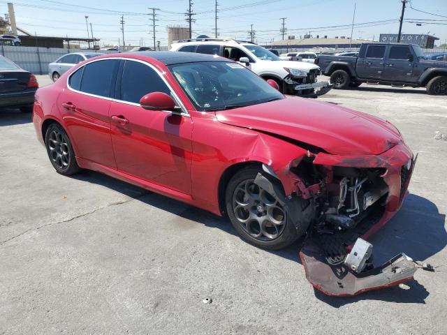 ZARFAEBN6H7546999 - 2017 ALFA ROMEO GIULIA 红色 照片 4