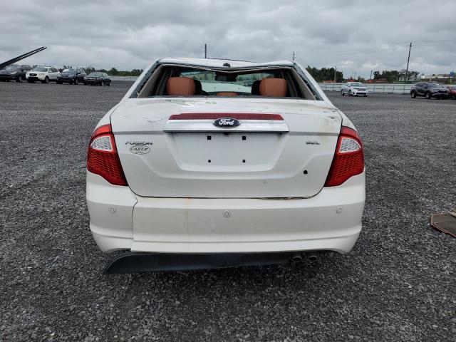 3FAHP0JA8CR140149 - 2012 FORD FUSION SEL WHITE photo 6