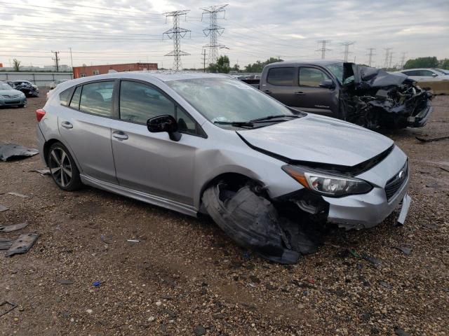 4S3GTAM60H3750650 - 2017 SUBARU IMPREZA SPORT SILVER photo 4