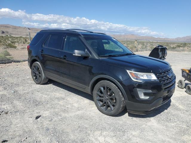 1FM5K7D8XHGD03892 - 2017 FORD EXPLORER XLT BLACK photo 4