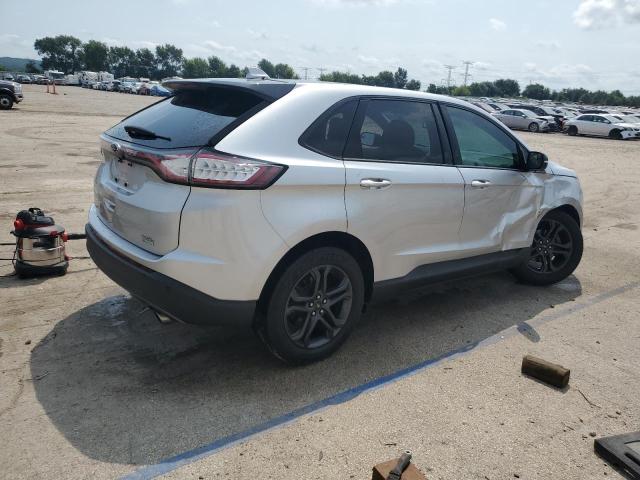 2FMPK3J97JBC33635 - 2018 FORD EDGE SEL Gümüş fotoğraf 3