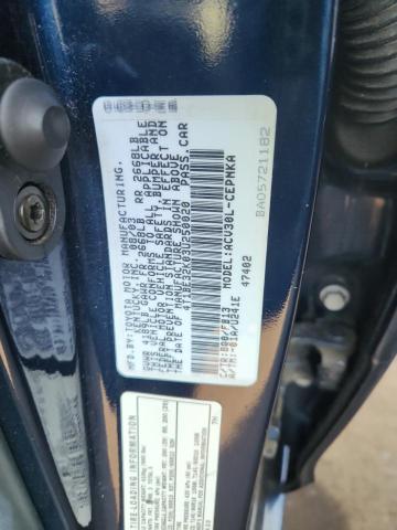 4T1BE32K03U250020 - 2003 TOYOTA CAMRY LE Mavi fotoğraf 12