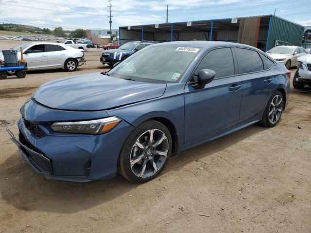 2HGFE4F86SH301355 - 2025 HONDA CIVIC SPORT BLUE photo 1