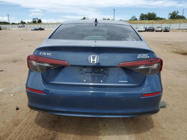 2HGFE4F86SH301355 - 2025 HONDA CIVIC SPORT BLUE photo 6