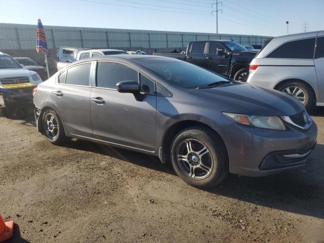 19XFB2F51EE202363 - 2014 HONDA CIVIC LX GRAY photo 4