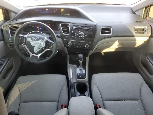 19XFB2F51EE202363 - 2014 HONDA CIVIC LX GRAY photo 8