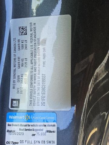 2G1FE1E38C9199337 - 2012 CHEVROLET CAMARO LS ნაცრისფერი ფოტო 12