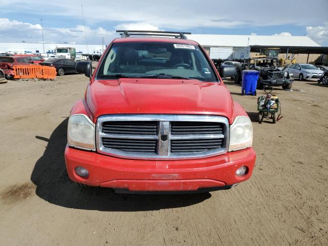 1D4HB58D24F240187 - 2004 DODGE DURANGO LIMITED RED photo 5