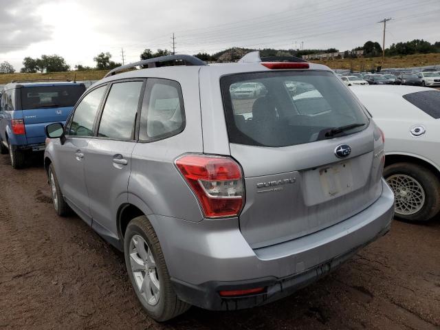 JF2SJABC0GH423676 - 2016 SUBARU FORESTER 2.5I SILVER photo 2