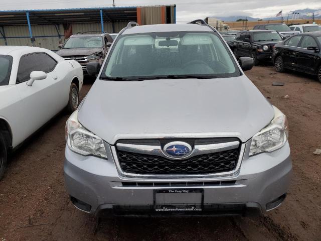 JF2SJABC0GH423676 - 2016 SUBARU FORESTER 2.5I SILVER photo 5