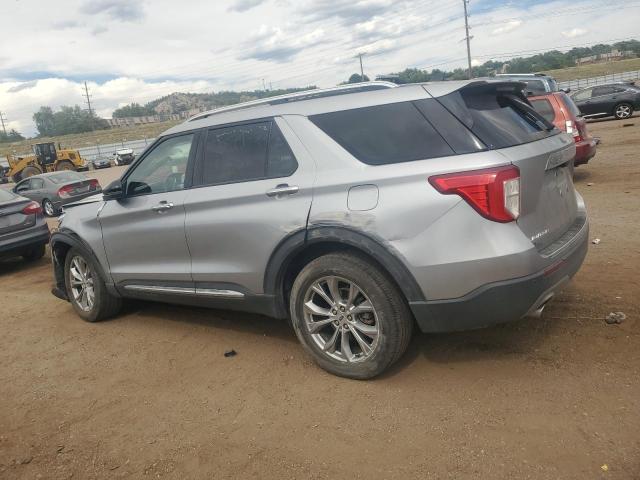 1FMSK8FH5MGA63957 - 2021 FORD EXPLORER LIMITED Argent photo 2