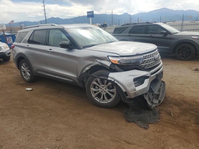 1FMSK8FH5MGA63957 - 2021 FORD EXPLORER LIMITED Argent photo 4