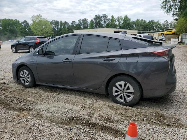 JTDKBRFU6H3580270 - 2017 TOYOTA PRIUS GRAY photo 2