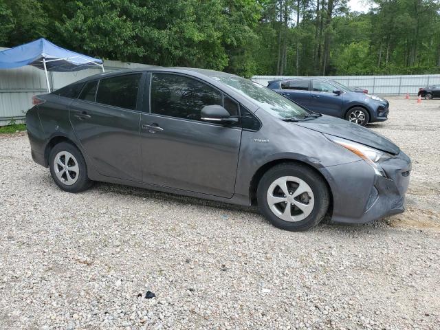 JTDKBRFU6H3580270 - 2017 TOYOTA PRIUS GRAY photo 4