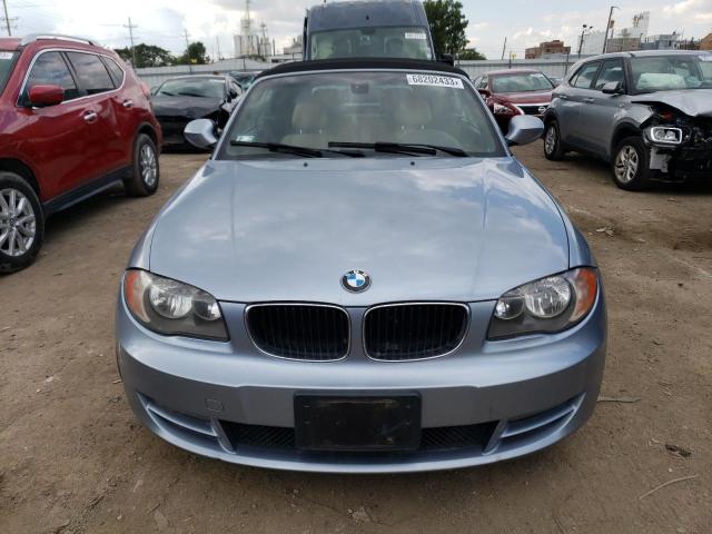 WBAUN1C5XAVH81646 - 2010 BMW 128 I BLUE photo 5