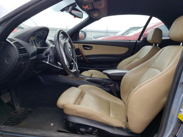 WBAUN1C5XAVH81646 - 2010 BMW 128 I BLUE photo 7