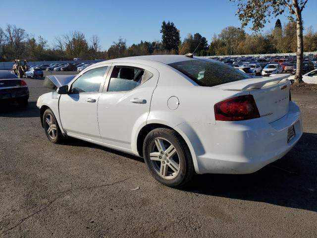 1C3CDZCB9DN662269 - 2013 DODGE AVENGER SXT WHITE photo 2