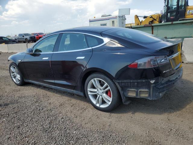 5YJSA1E45FF115274 - 2015 TESLA MODEL S Սև լուսանկար 2