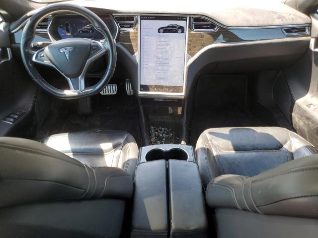 5YJSA1E45FF115274 - 2015 TESLA MODEL S Սև լուսանկար 8