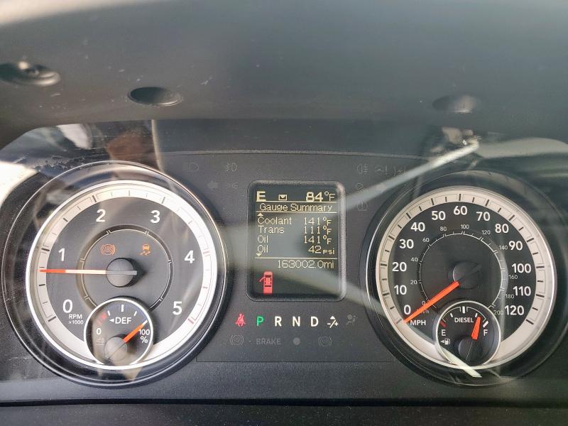 3C6UR5CLXHG671569 - 2017 RAM 2500 ST BLACK photo 9