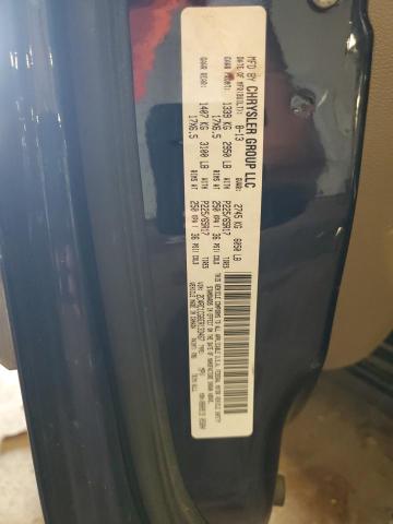 2C4RC1CG6ER133467 - 2014 CHRYSLER TOWN & COU TOURING L BLUE photo 14