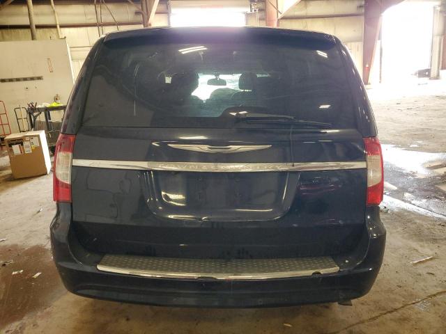 2C4RC1CG6ER133467 - 2014 CHRYSLER TOWN & COU TOURING L BLUE photo 6