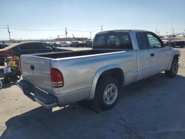 1B7GL32X02S643294 - 2002 DODGE DAKOTA SPORT GRAY photo 3