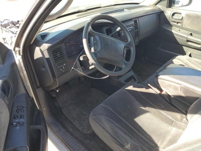 1B7GL32X02S643294 - 2002 DODGE DAKOTA SPORT GRAY photo 8