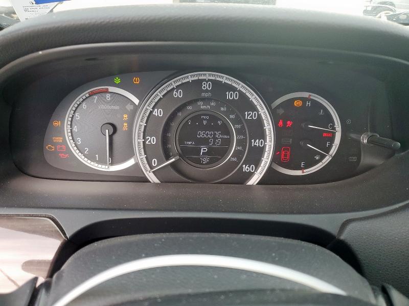 1HGCR2F8XGA187832 - 2016 HONDA ACCORD EXL 灰色 照片 9