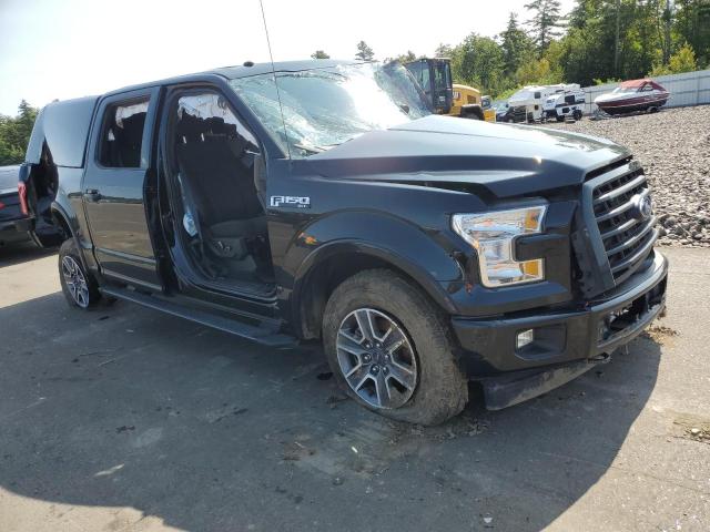 1FTEW1EF8HKE32231 - 2017 FORD F150 SUPERCREW BLACK photo 4