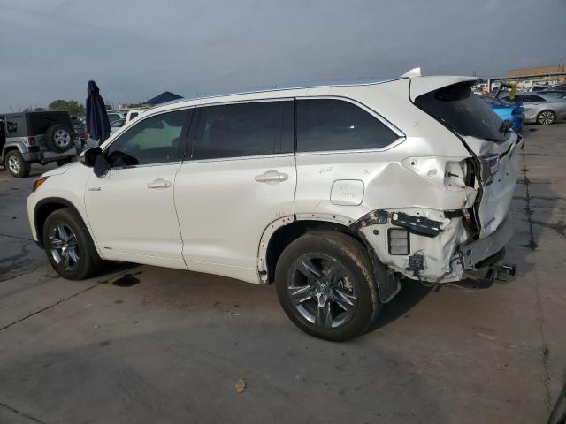 5TDDGRFHXJS052202 - 2018 TOYOTA HIGHLANDER HYBRID LIMITED WHITE photo 2