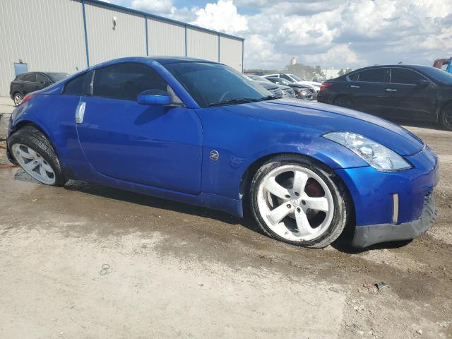 JN1AZ34DX5M610399 - 2005 NISSAN 350Z COUPE BLUE photo 4