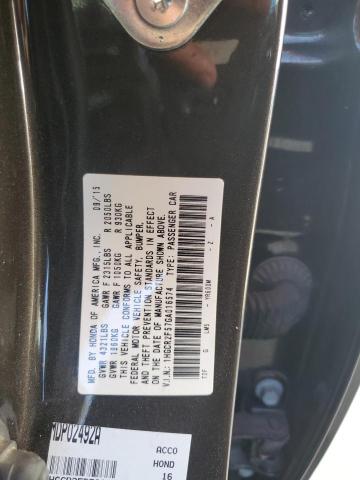 1HGCR2F57GA016574 - 2016 HONDA ACCORD SPORT Kahverengi fotoğraf 12
