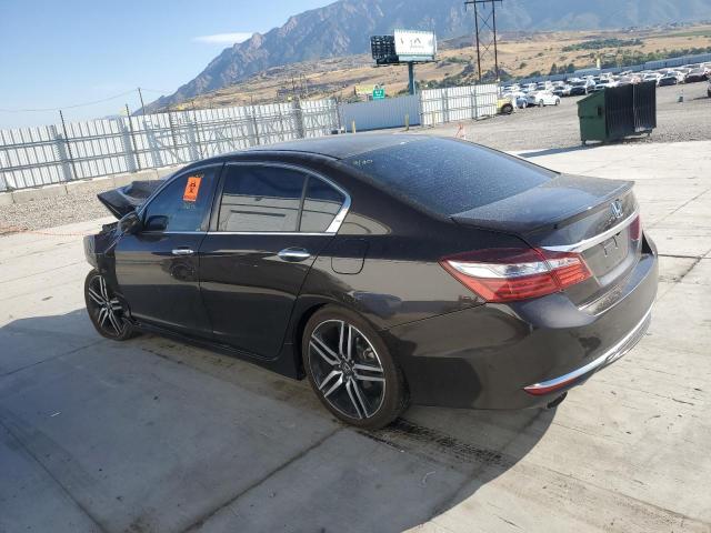 1HGCR2F57GA016574 - 2016 HONDA ACCORD SPORT Kahverengi fotoğraf 2