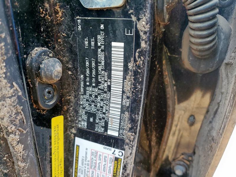 JTEBU5JR8J5574062 - 2018 TOYOTA 4RUNNER SR5/SR5 PREMIUM BLACK photo 13